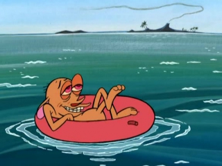 ren stimpy the lost episodes (naked beach frenzy (nudist orgy)) 2003 (adult cartoons, porn, sex)