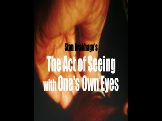 the act of seeing with one's own eyes (1971)